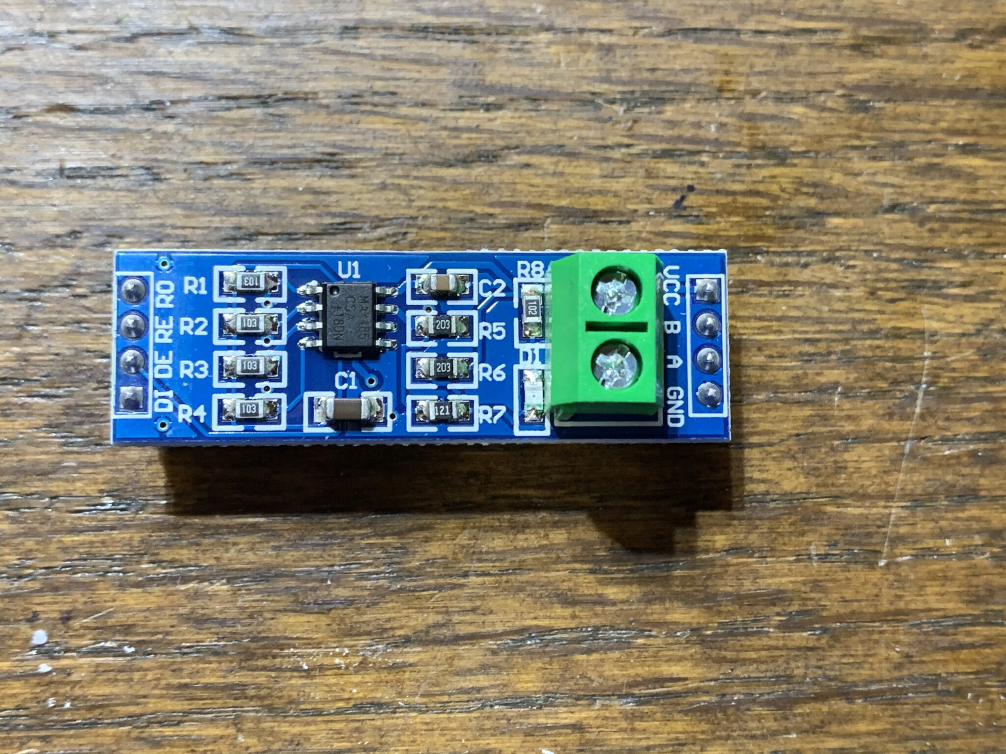 MAX485 Differential Transceivers Lunar Den Lights
